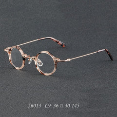 Orita Small Punk Round Glasses Frame Round Frames Southood C9Yellow