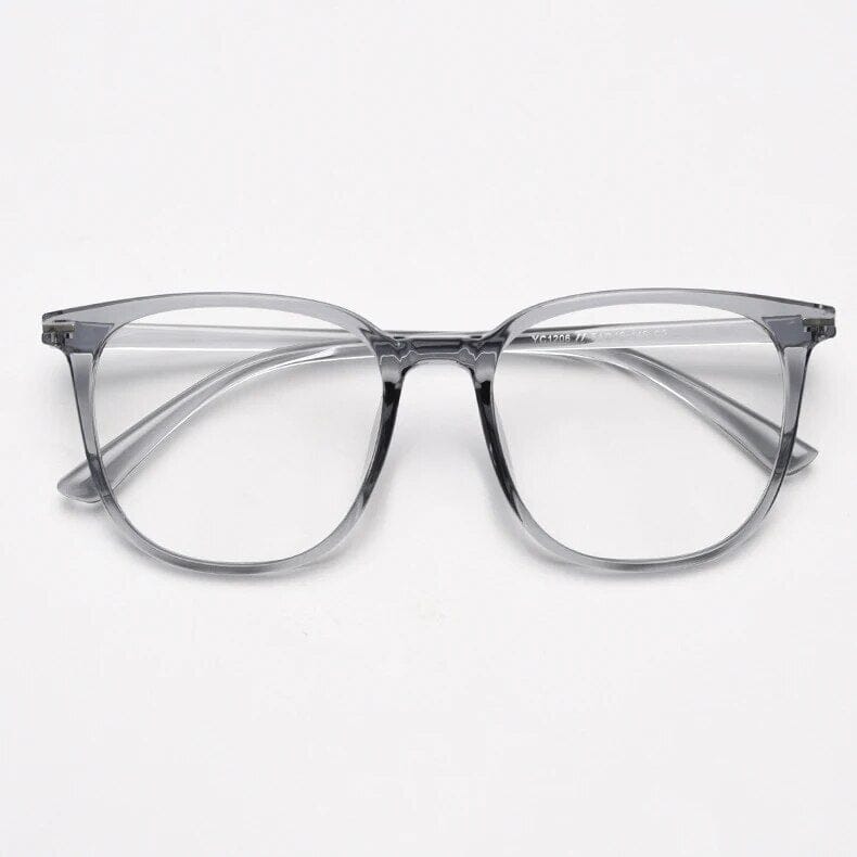 Orva Ultralight TR90 Eyeglass Frame Geometric Frames Southood ClearGrey