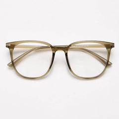 Orva Ultralight TR90 Eyeglass Frame Geometric Frames Southood Green