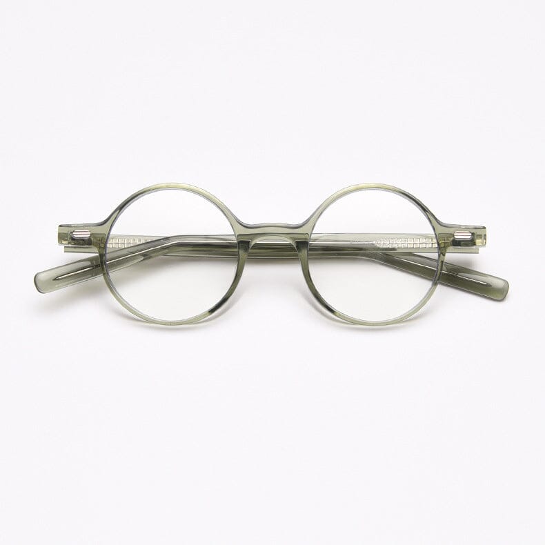 Orval Vintage TR90 Round Eyeglasses Round Frames Southood Green