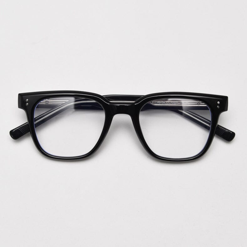 Osric TR90 Vintage Square Eyeglasses Frame Rectangle Frames Southood Black