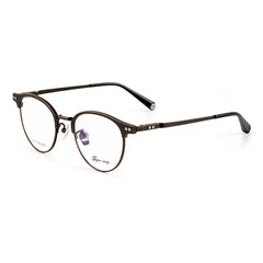 Oswin Vintage Acetate Eyeglasses Frame Browline Frames Southood Bronze
