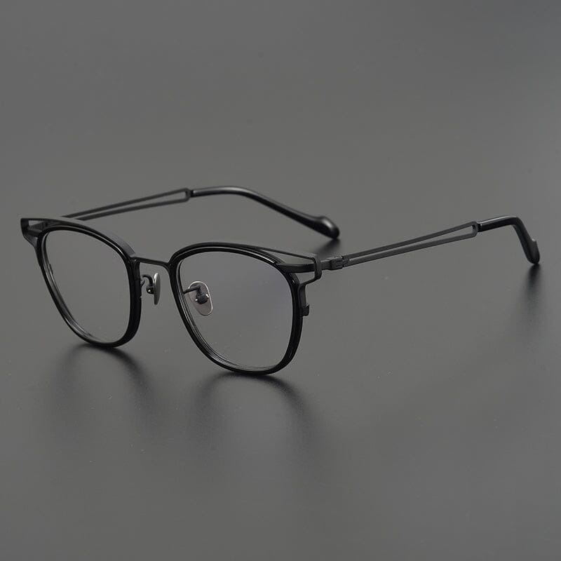 Otis Titanium High-Quality Glasses Frame Rectangle Frames Southood Black
