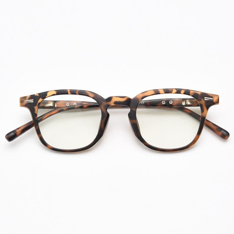 Ove Vintage Tr90 Optical Frame Geometric Frames Southood Matte Leopard