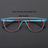 Owen Pure Titanium Glasses Frame Round Frames Southood C3