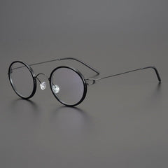 Patten Round Glasses Frame Round Frames Southood Black