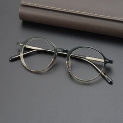Pepper Vintage Acetate Glasses Frame Round Frames Southood