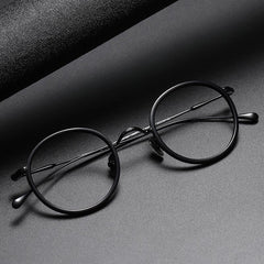 Prof Retro Round Titanium Glasses Frame Round Frames Southood