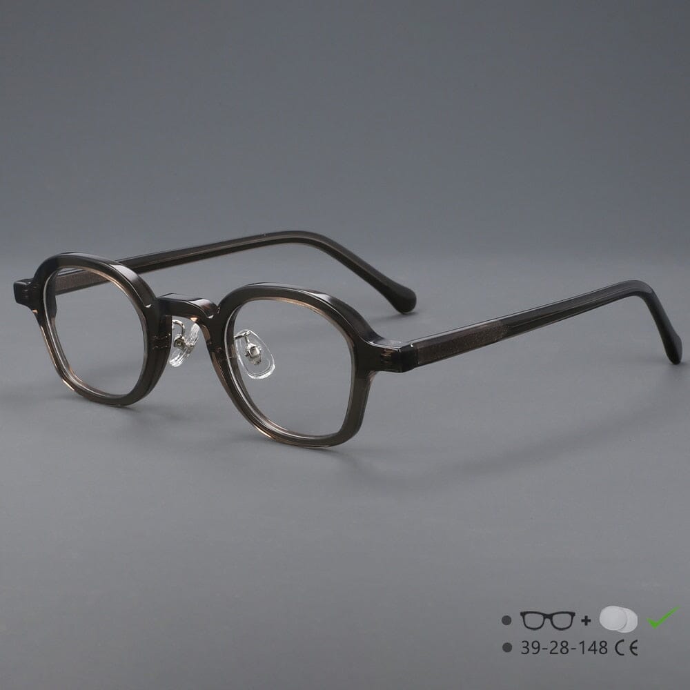 Rab Vintage Small Acetate Glasses Frame Round Frames Southood Gray