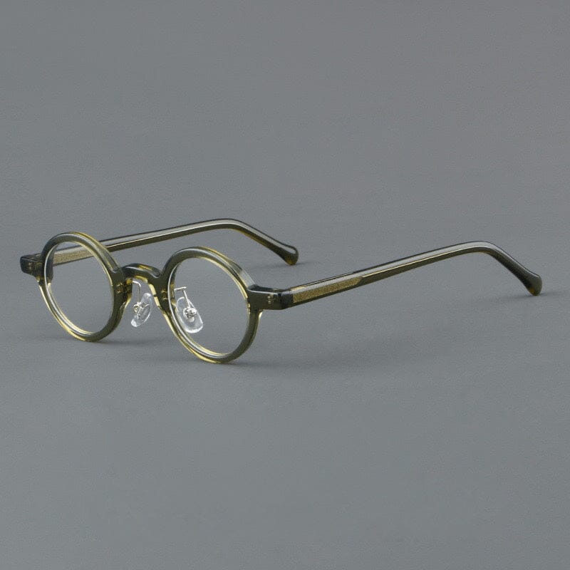 Rab Vintage Small Acetate Glasses Frame Round Frames Southood Green Round