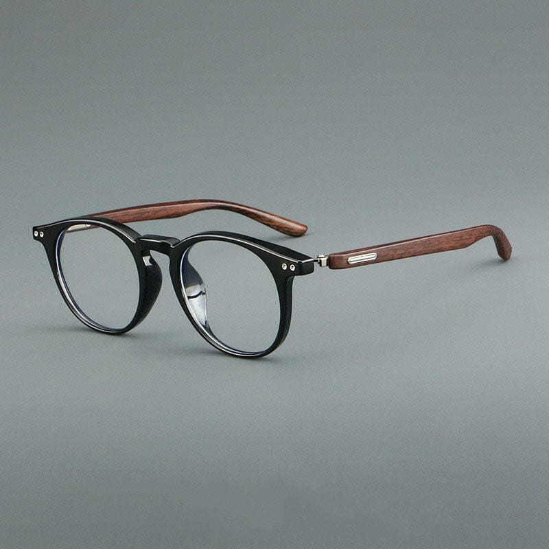 Rane TR90 Retro Vintage Eyeglass Frame Cat Eye Frames Southood Bright Black