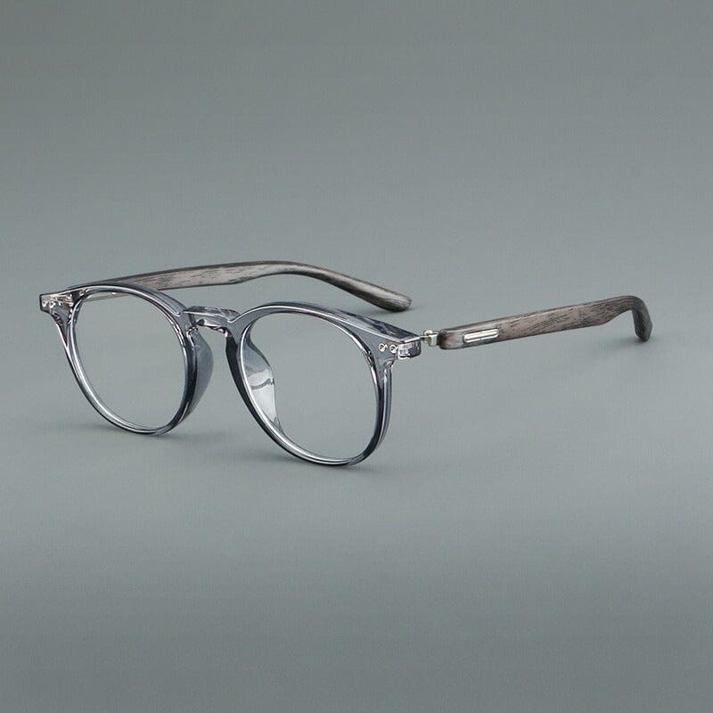 Rane TR90 Retro Vintage Eyeglass Frame Cat Eye Frames Southood Clear Grey