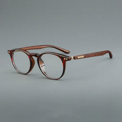 Rane TR90 Retro Vintage Eyeglass Frame Cat Eye Frames Southood Leopard