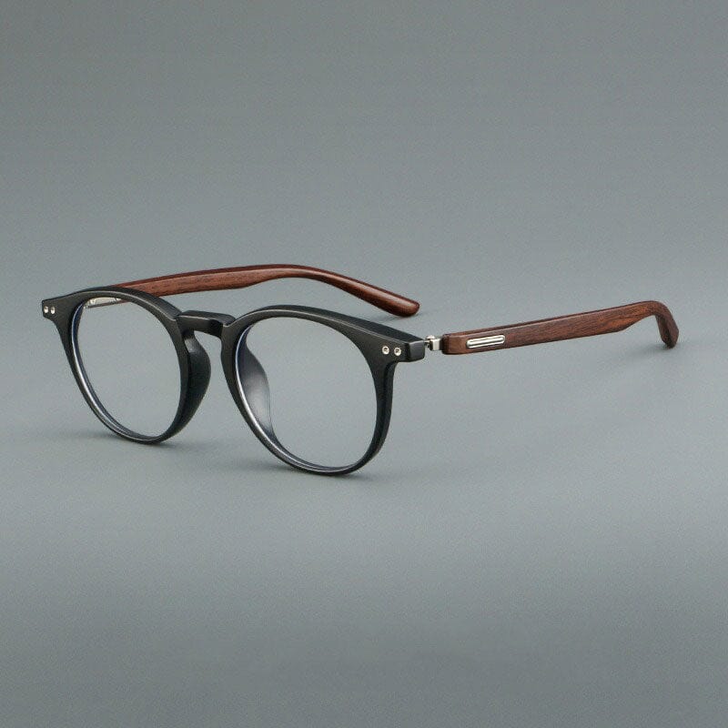 Rane TR90 Retro Vintage Eyeglass Frame Cat Eye Frames Southood Matte Black
