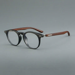 Rane TR90 Retro Vintage Eyeglass Frame Cat Eye Frames Southood Matte Black