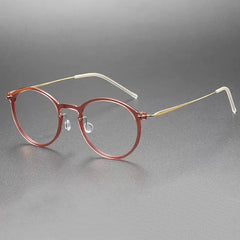 Kilworth Ultra light Titanium Round Glasses Frame