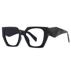 Regina Rainbow Glasses Frame Rectangle Frames Southood black clear