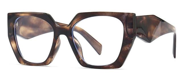 Regina Rainbow Glasses Frame Rectangle Frames Southood daimao clear