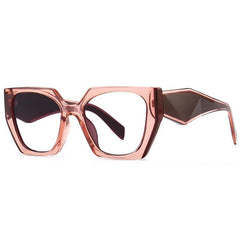 Regina Rainbow Glasses Frame Rectangle Frames Southood pink clear