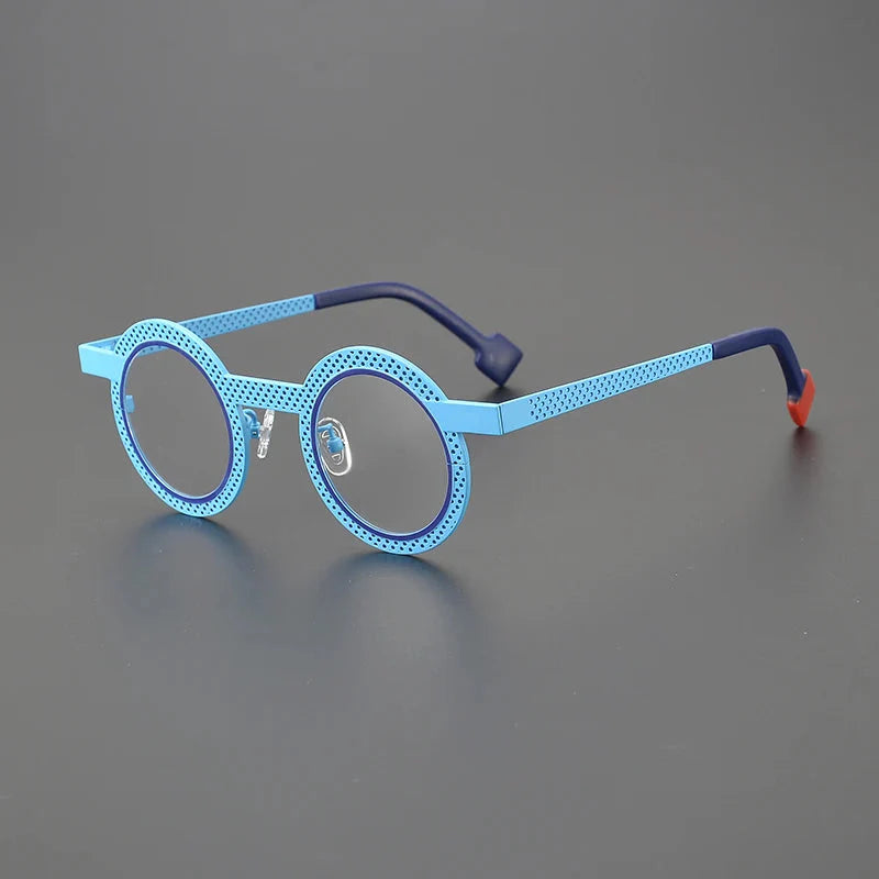 Rene Ultralight Round Titanium Glasses Frame Round Frames Southood
