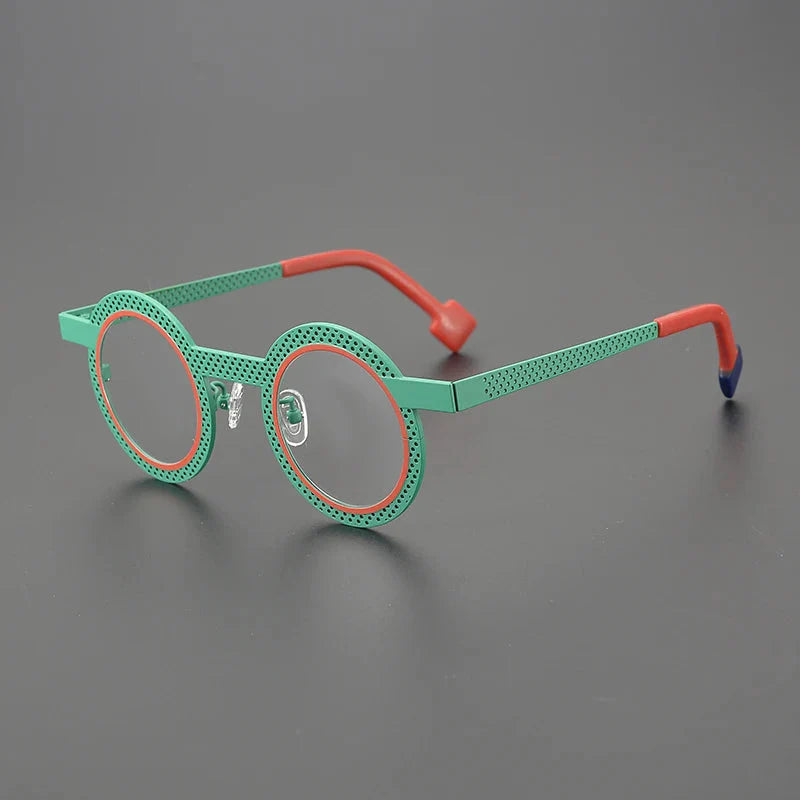 Rene Ultralight Round Titanium Glasses Frame Round Frames Southood