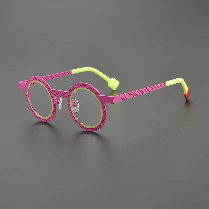 Rene Ultralight Round Titanium Glasses Frame Round Frames Southood