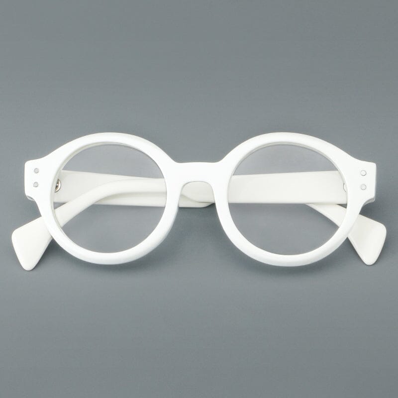 Ricci Retro Round Acetate Optical Frame Round Frames Southood