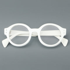 Ricci Retro Round Acetate Optical Frame Round Frames Southood