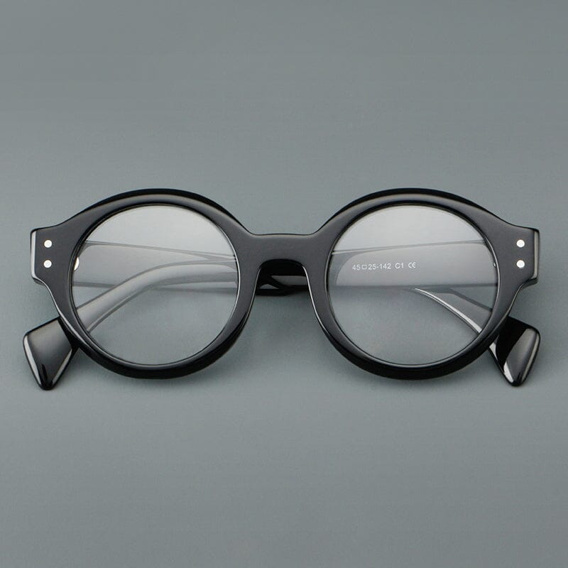 Ricci Retro Round Acetate Optical Frame Round Frames Southood