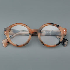 Ricci Retro Round Acetate Optical Frame Round Frames Southood