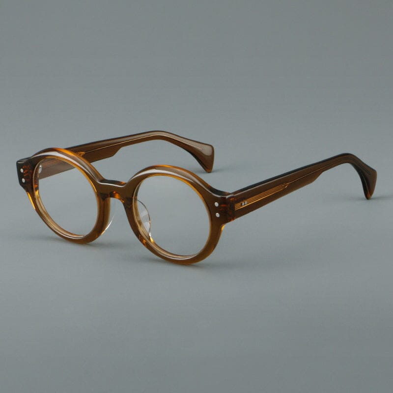 Ricci Retro Round Acetate Optical Frame Round Frames Southood Tea