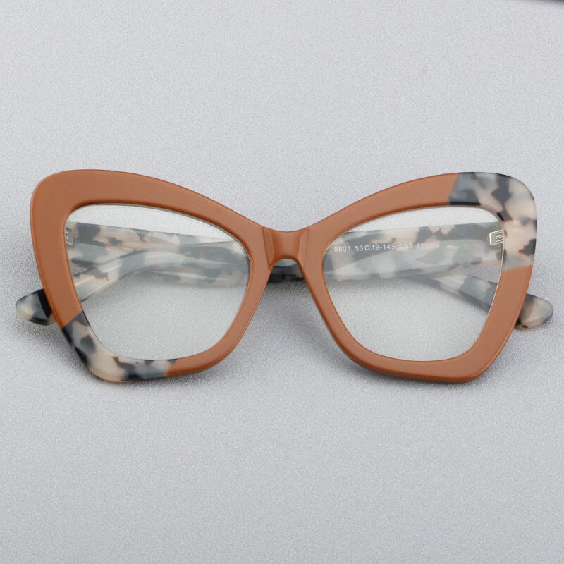 Roisin Vintage Acetate Glasses Frame Geometric Frames Southood