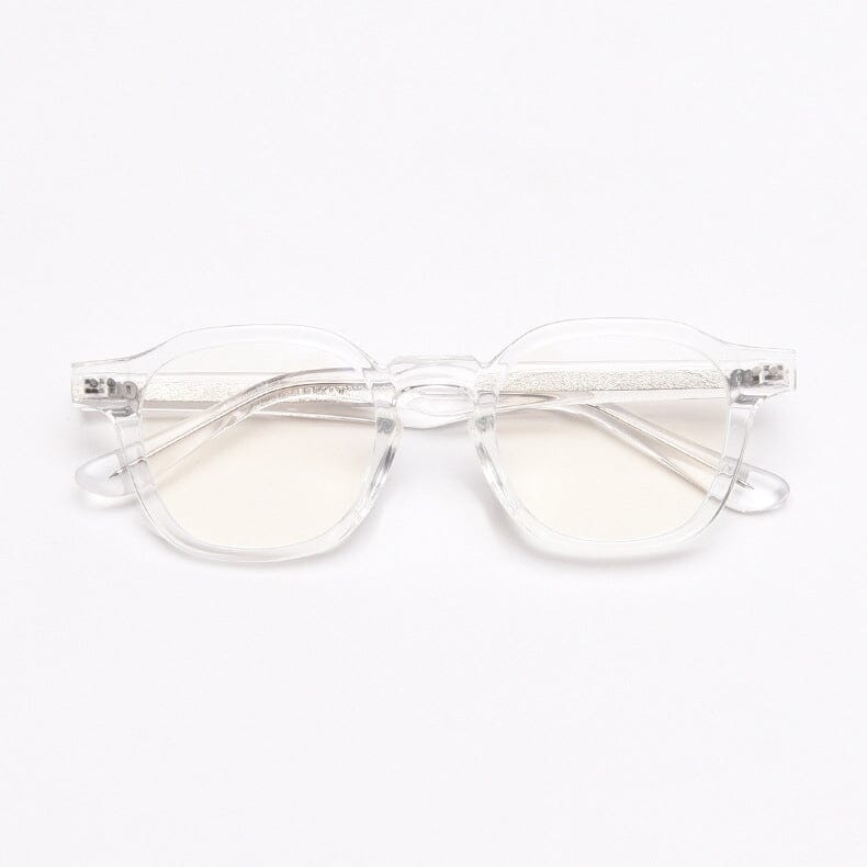 Rolland TR90 Vintage Eyeglasses Frame Geometric Frames Southood Clear