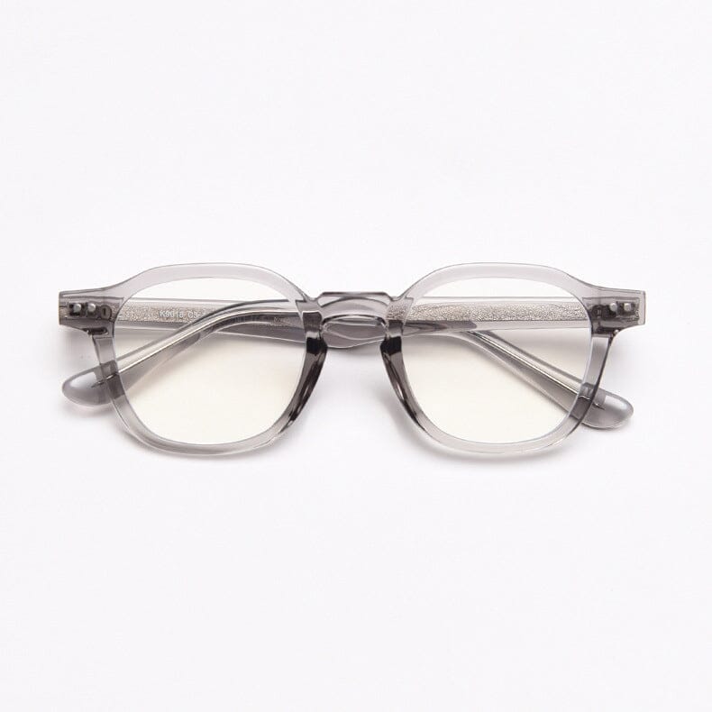 Rolland TR90 Vintage Eyeglasses Frame Geometric Frames Southood Gray