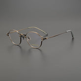 Sian Retro Titanium Glasses Frame oval frame Southood Bronze