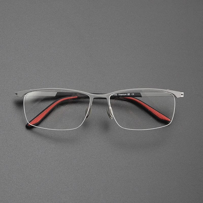 Skylor Business Titanium Glasses Frame Rectangle Frames Southood