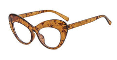 Suri Cat Eye Glasses Frame Cat Eye Frames Southood C5 marbling clear