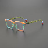 Sylvan Acetate Rectangle Glasses Frame Rectangle Frames Southood Matte Colorful
