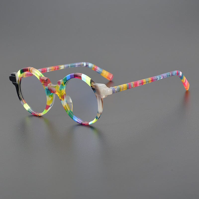 Talon Acetate Round Eyeglasses Frames Round Frames Southood Muticolor New