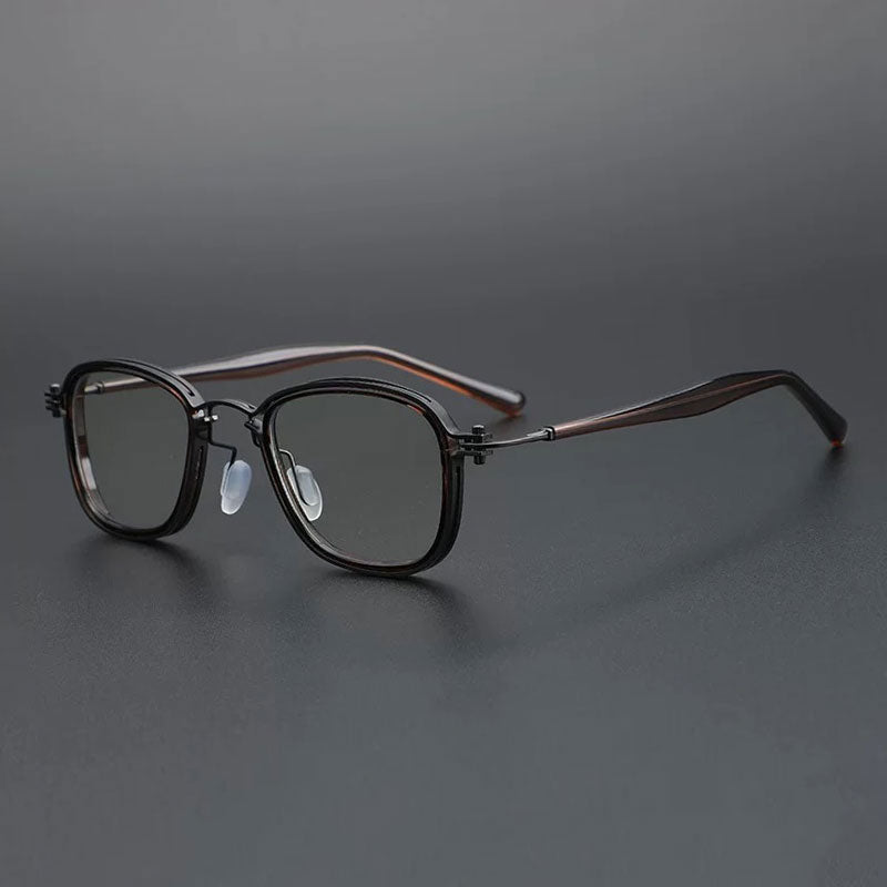 Tel Retro Steam Punk Optical Glasses Frame Round Frames Southood B04 Tea