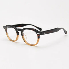 Than Hand-Made Acetate Retro Glasses Frame Oval Frames Southood