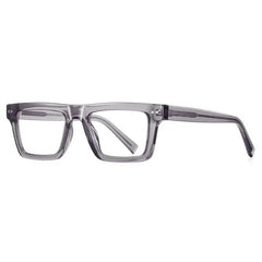 Titus Fashion Square Eyeglasses Frame Rectangle Frames Southood Grey