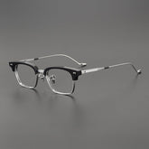 Tod Titanium Business Glasses Frame Rectangle Frames Southood Black Silver
