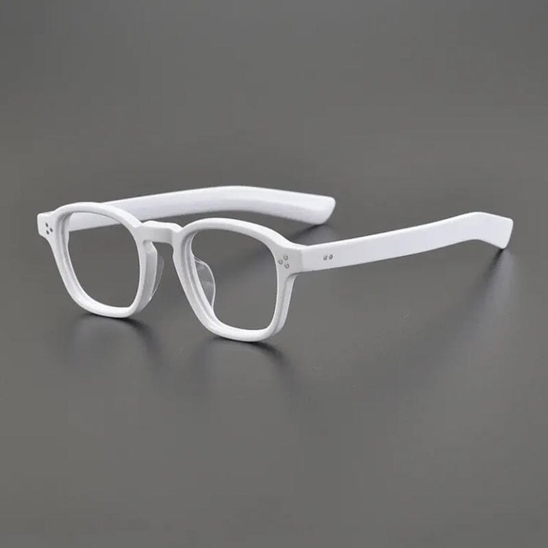 Toft Vintage Acetate Eyeglasses Frame Rectangle Frames Southood A-White