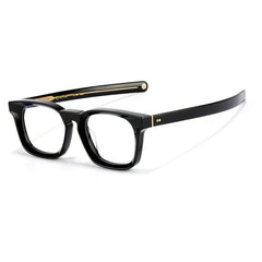 Toft Vintage Acetate Eyeglasses Frame Rectangle Frames Southood C-Black