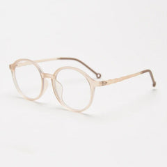Torrey Round TR90 Vintage Eyeglass Frame Round Frames Southood Coffee