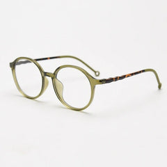 Torrey Round TR90 Vintage Eyeglass Frame Round Frames Southood Green