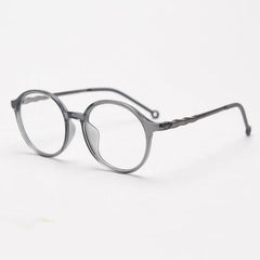 Torrey Round TR90 Vintage Eyeglass Frame Round Frames Southood Grey