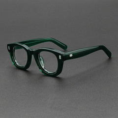 Ugo Vintage Acetate Glasses Frame Oval Frames Southood Green