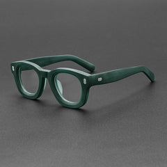 Ugo Vintage Acetate Glasses Frame Oval Frames Southood Matte Green